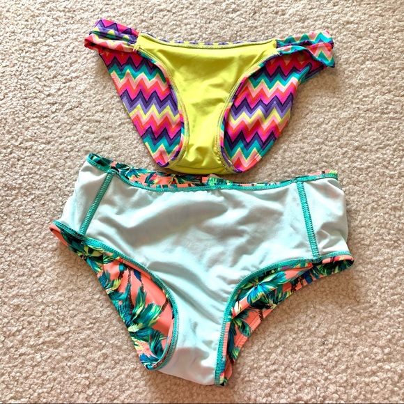 AERIE/OP Bikini Bottom Bundle—SZ. Small - Picture 3 of 9